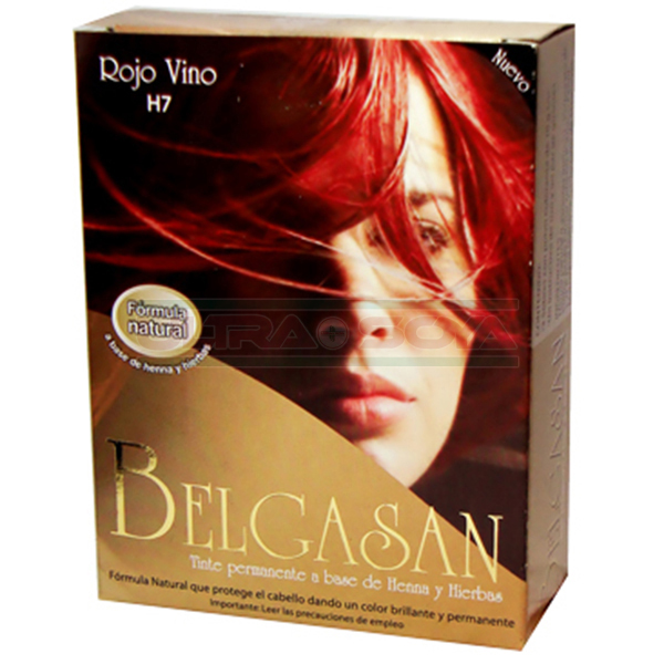 TINTE BELGASAN ROJO VINO H7