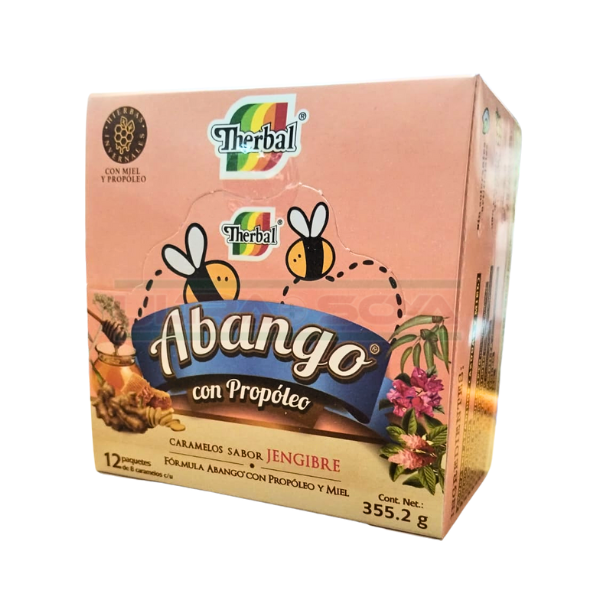 CARAMELO ABANGO C/JENGIBRE C/12 PAQ